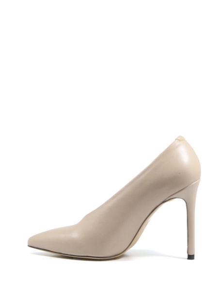 Agnes Genuine Leather Women's Stiletto Mink