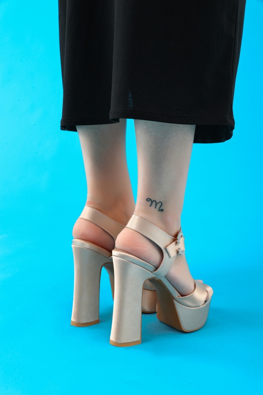 Jasmine Women's Platform Heeled Shoes...