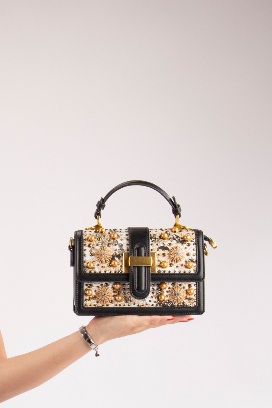 Carla Women's Handbag with Lid and...