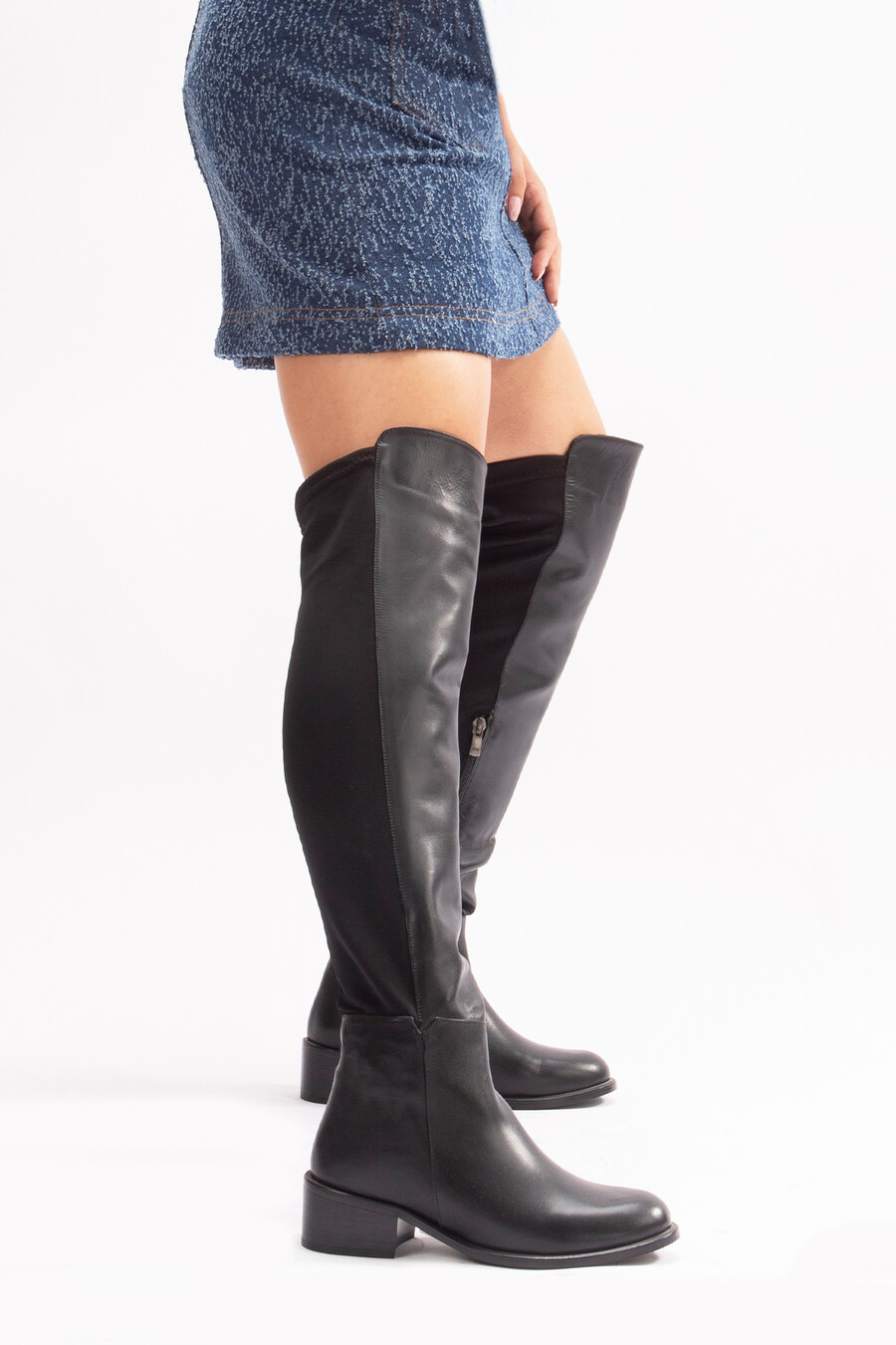 Mayes Real Leather Women's Knee High...