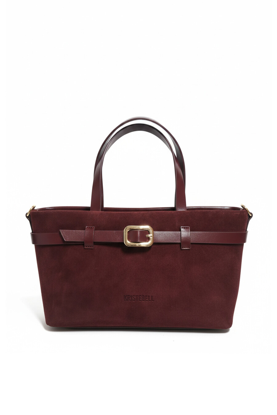 Brianna Burgundy Genuine Suede...