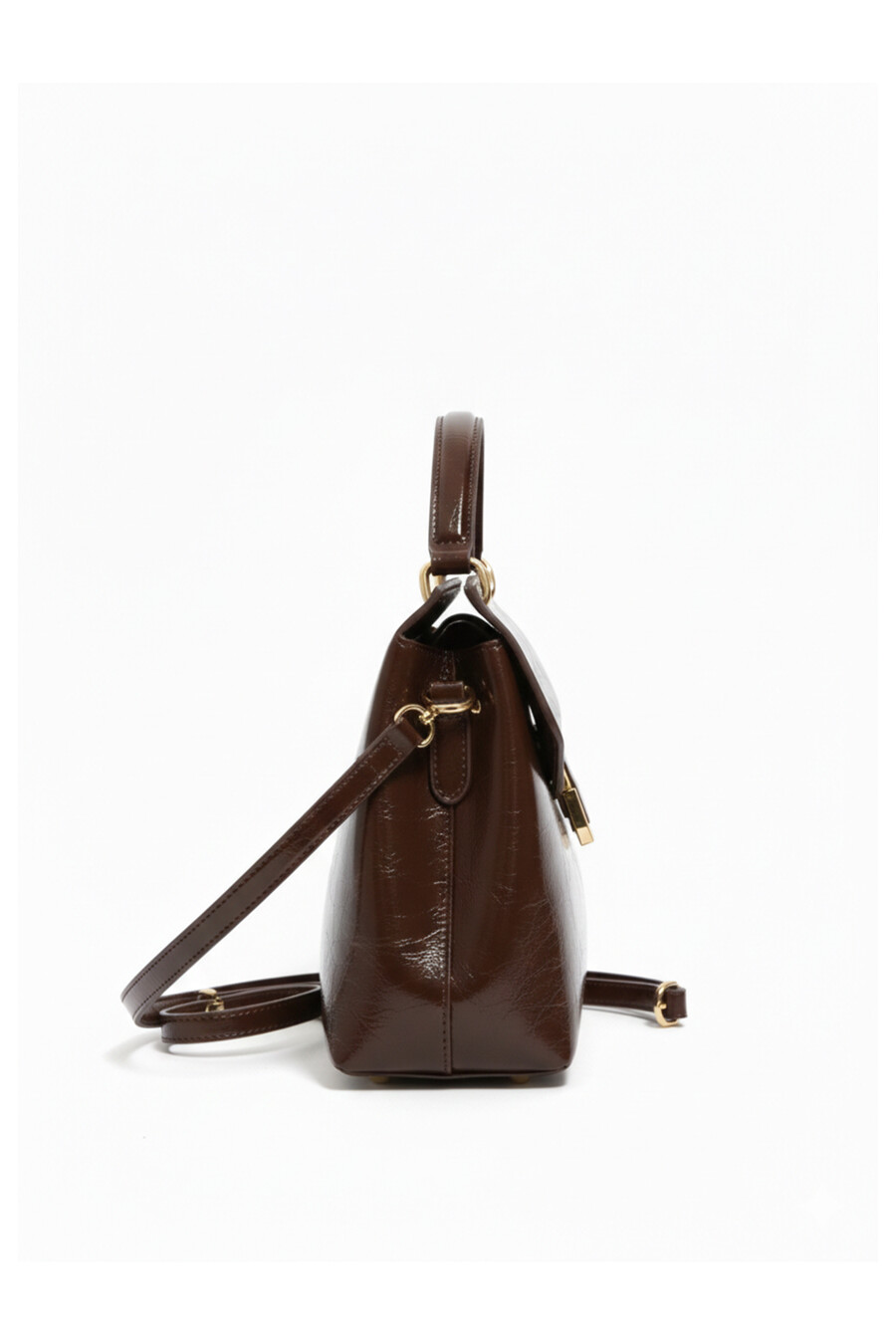 Marsali Women’s Handbag Brown Shiny...
