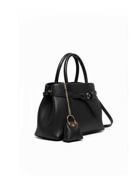 Bonnet Women’s Black Hand & Shoulder Bag Zippered