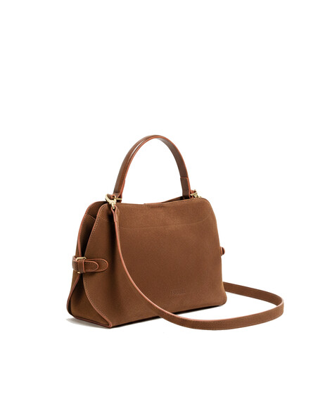 Fraser Women’s Hand and Shoulder Bag Camel Zippered