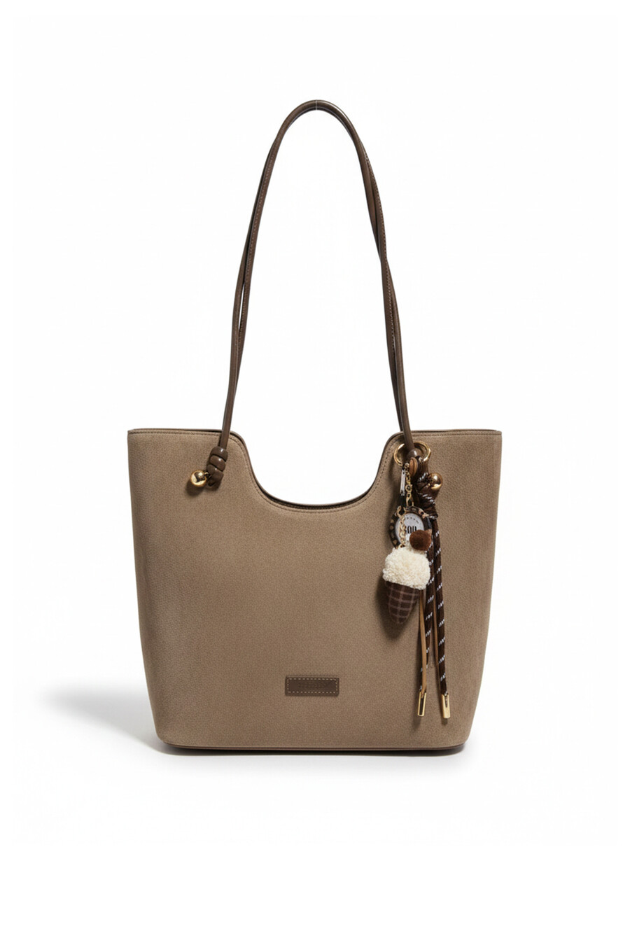 Bernelle Women’s Shoulder Bag Mink Suede