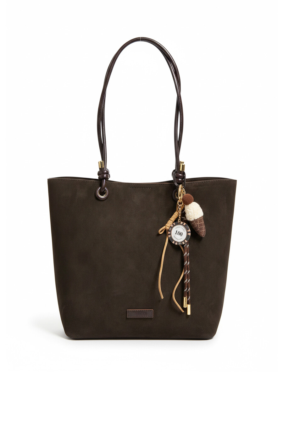 Blair Women’s Shoulder Bag Brown Suede