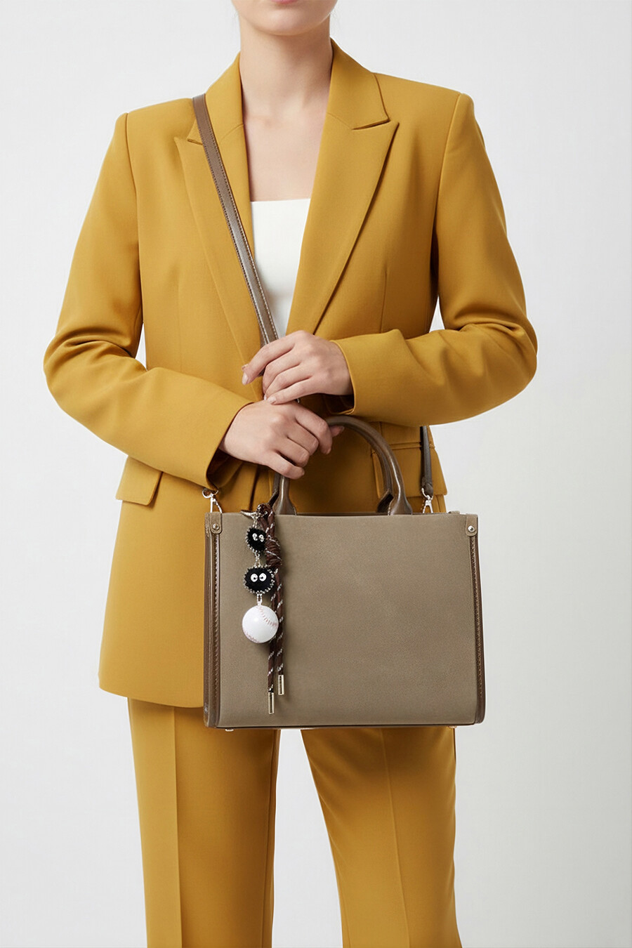 Brenda Women’s Hand & Shoulder Bag Mink