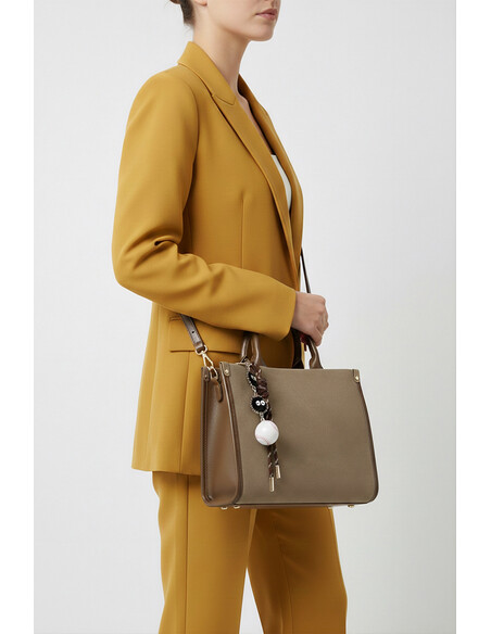 Brenda Women’s Hand & Shoulder Bag Mink