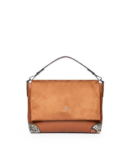 Benin Women’s Shoulder Bag Tobacco