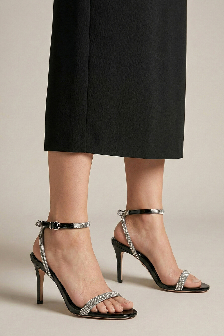 Sierra Women's Heeled Sandals Black