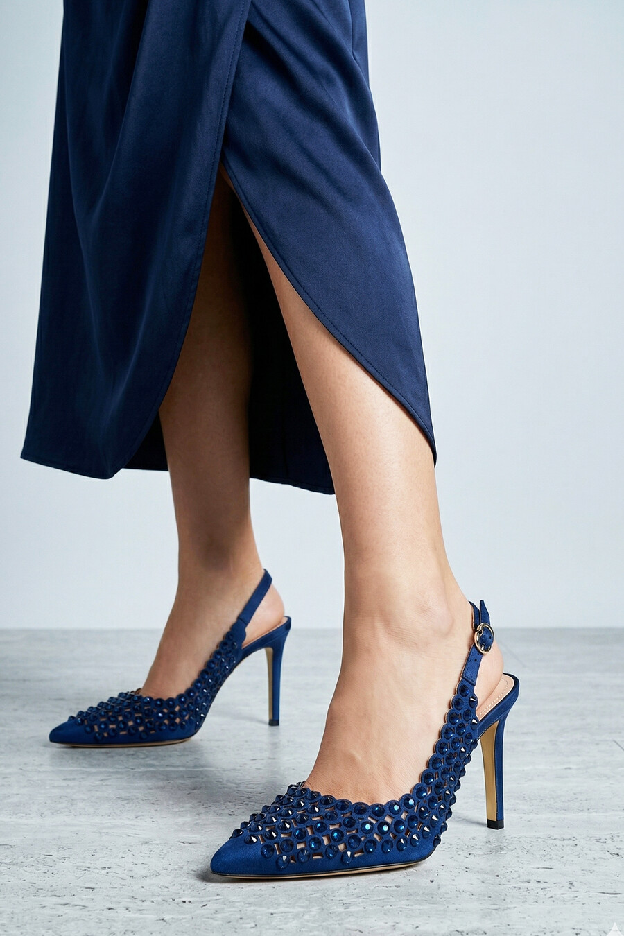 Sakura Women's Heeled Sandals Navy...
