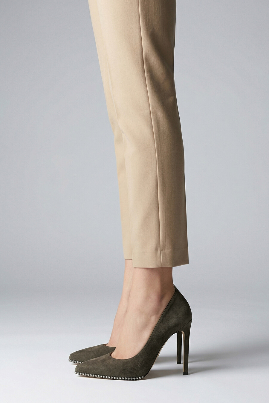 Angel Women's Heeled Shoes Khaki...